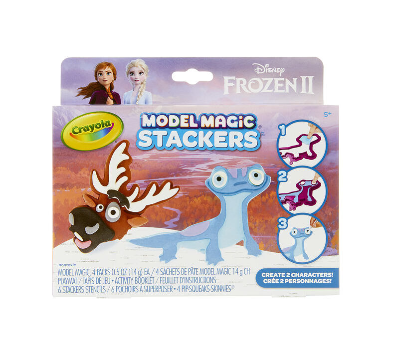 Model Magic Frozen 2 Stackers Craft Kit, Sven & Fire Salamander